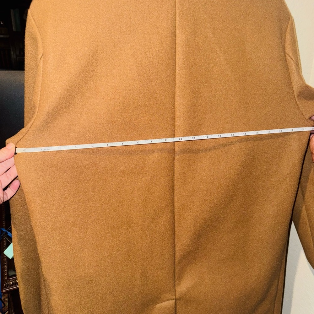 Zara Tan Women's Blazer Coat - Picture 10 of 11